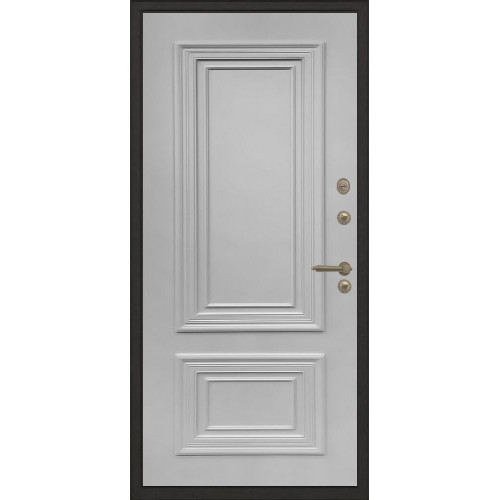 Входная металлическая дверь Regidoors ГОЛИАФ ТЕРМО Престиж, Цвет "RAL 7047 (светло серый)"