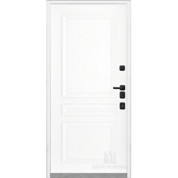 Входная металлическая дверь Regidoors КОМПОЗИТ ТЕРМО Авангард "Эмаль белая"