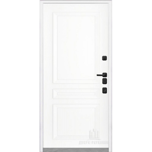 Входная металлическая дверь Regidoors КОМПОЗИТ ТЕРМО Авангард "Эмаль белая"
