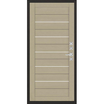 Входная металлическая дверь Regidoors Сенатор Плюс MOTTURA LIGHT 2127 "Крем софт"