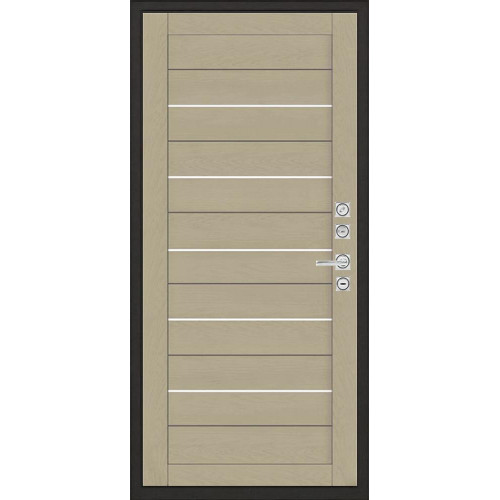 Входная металлическая дверь Regidoors Сенатор Плюс MOTTURA LIGHT 2127 "Крем софт"