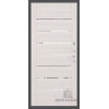 Входная металлическая дверь Regidoors Колизей Плюс LIGHT 2125 с зеркалом "Капучино велюр"