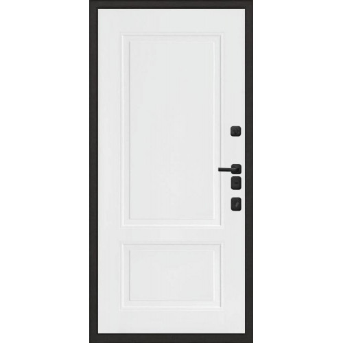 Входная металлическая дверь Regidoors МАЛАХИТ ТЕРМО Лана "Белый софт"