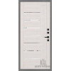 Входная металлическая дверь Regidoors Сенатор SOLID LIGHT 2110 с зеркалом "Капучино велюр"