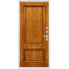 Входная металлическая дверь Regidoors Президент Лайн БЕЛЫЙ Корсика "Patina Antico"