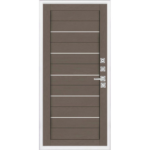 Входная металлическая дверь Regidoors Президент Лайн БЕЛЫЙ LIGHT 2127 "Тортора софт"