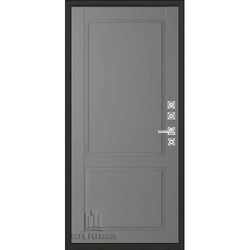 Входная металлическая дверь Regidoors Сенатор Плюс MOTTURA Nova, Цвет "Антрацит"