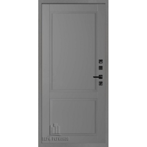 Входная металлическая дверь Regidoors Сенатор SOLID Nova, Цвет "Антрацит"