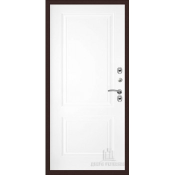 Входная металлическая дверь Regidoors Термо 3 Богемия "Эмаль белая"