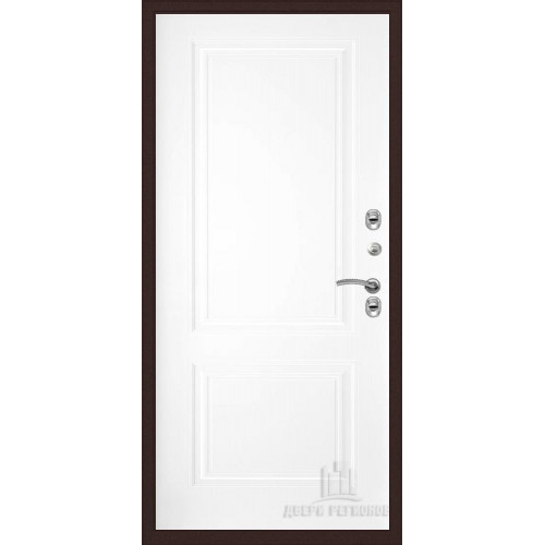 Входная металлическая дверь Regidoors Термо 3 Богемия "Эмаль белая"