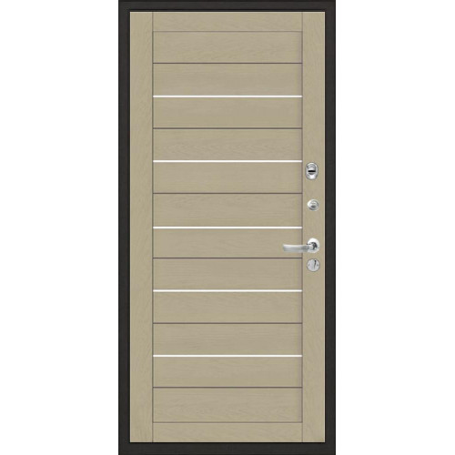 Входная металлическая дверь Regidoors Центурион Меттэм LIGHT 2127 "Крем софт"