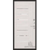 Входная металлическая дверь Regidoors Министр LIGHT 2110 с зеркалом "Капучино велюр"