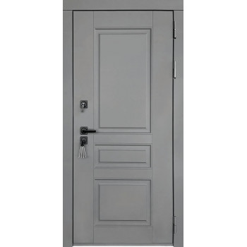 Входная металлическая дверь Regidoors Сенатор SOLID LIGHT 2125 с зеркалом "Шоко велюр"
