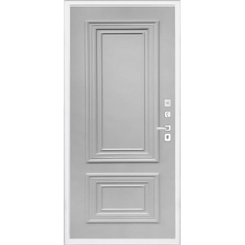 Входная металлическая дверь Regidoors NOVA Престиж, Цвет "RAL 7047 (светло серый)"