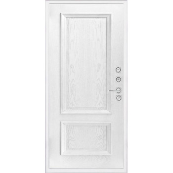 Входная металлическая дверь Regidoors Президент Лайн БЕЛЫЙ Корсика "Perla"