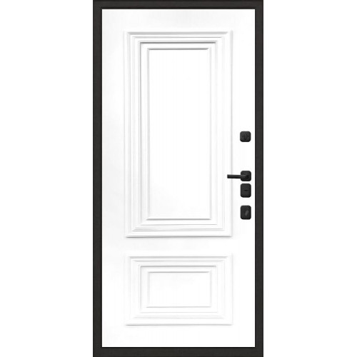 Входная металлическая дверь Regidoors МАЛАХИТ ТЕРМО Престиж, Цвет "Эмаль белая"