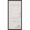 Входная металлическая дверь Regidoors Сенатор Плюс MOTTURA LIGHT 2125 с зеркалом "Капучино велюр"