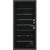 Входная металлическая дверь Regidoors Термо 3 Серебро LIGHT 2125 с зеркалом "Шоко велюр"