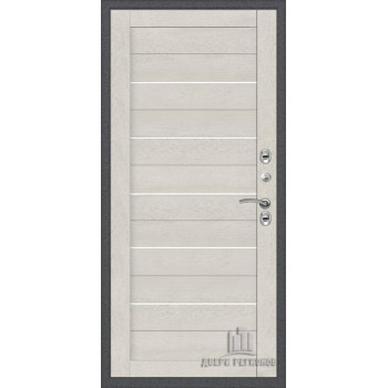 Входная металлическая дверь Regidoors Термо 3 Серебро LIGHT 2127 "Бьянка софт"