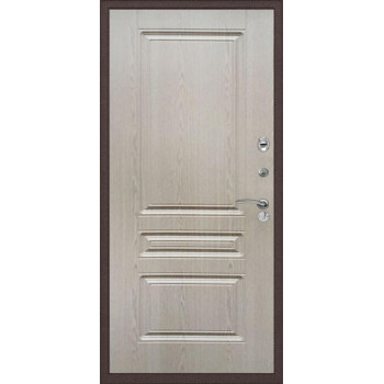 Входная металлическая дверь Rex 1 ФЛ-243, Цвет "Беленый дуб"