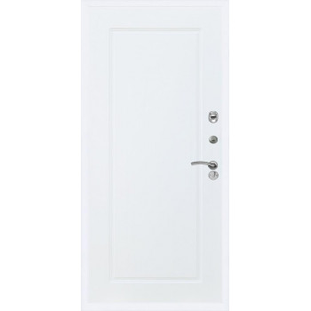 Входная металлическая дверь Rex 13 Белый ФЛ-119, Цвет "Белый матовый"