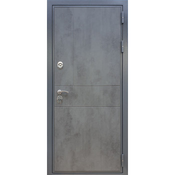 Стальная дверь Премиум ФЛ-290 ФЛ-291, Цвет "Силк титан"
