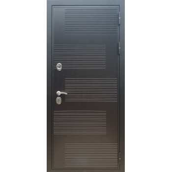 Стальная дверь Премиум ФЛ-185 ФЛ-58, Цвет "Береза мореная"