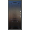 Стальная дверь Эврика ФЛ-126, Цвет "Венге"