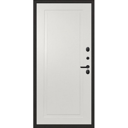Входная металлическая дверь STR MX-46 Black Н-10, Цвет "Шампань Soft-touch"