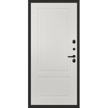 Входная металлическая дверь STR MX-46 Black Н-7, Цвет "Шампань Soft-touch"