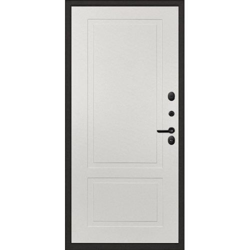 Входная металлическая дверь STR MX-46 Black Н-7, Цвет "Шампань Soft-touch"