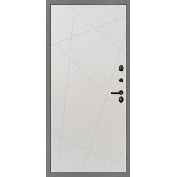 Входная металлическая дверь STR MX-46 Beton Д-11, Цвет "Шампань Soft-touch"